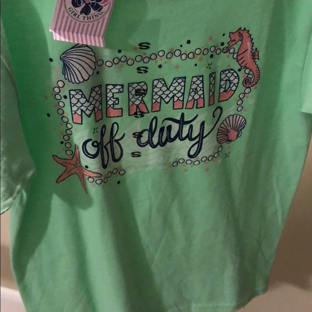 It’s a girl thing Mermaid off duty